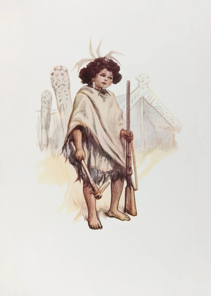 New Zealander Wall Art by A.H. Collins - High-Resolution Digital Print