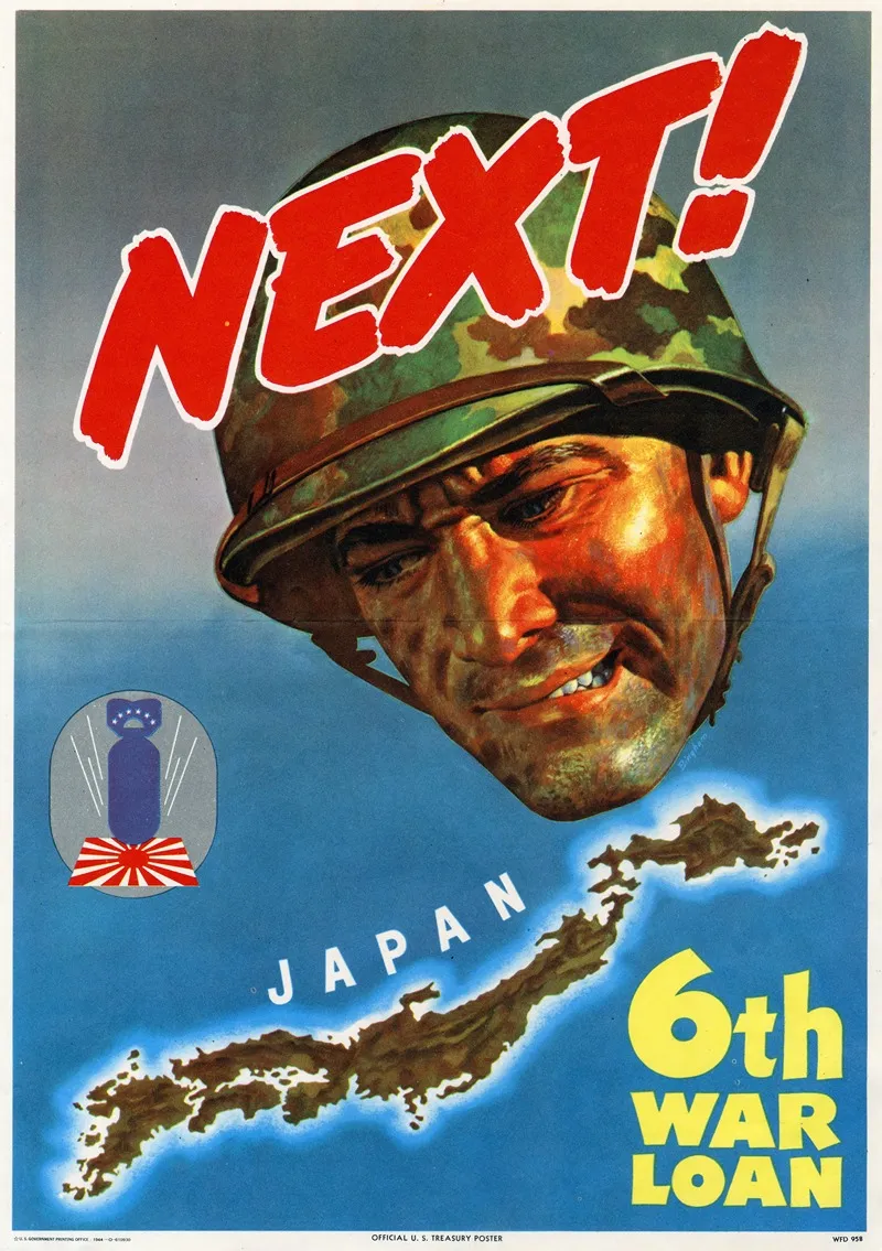 Next Japan 6th War Loan Wall Art by James Bingham - High-Resolution Digital Print