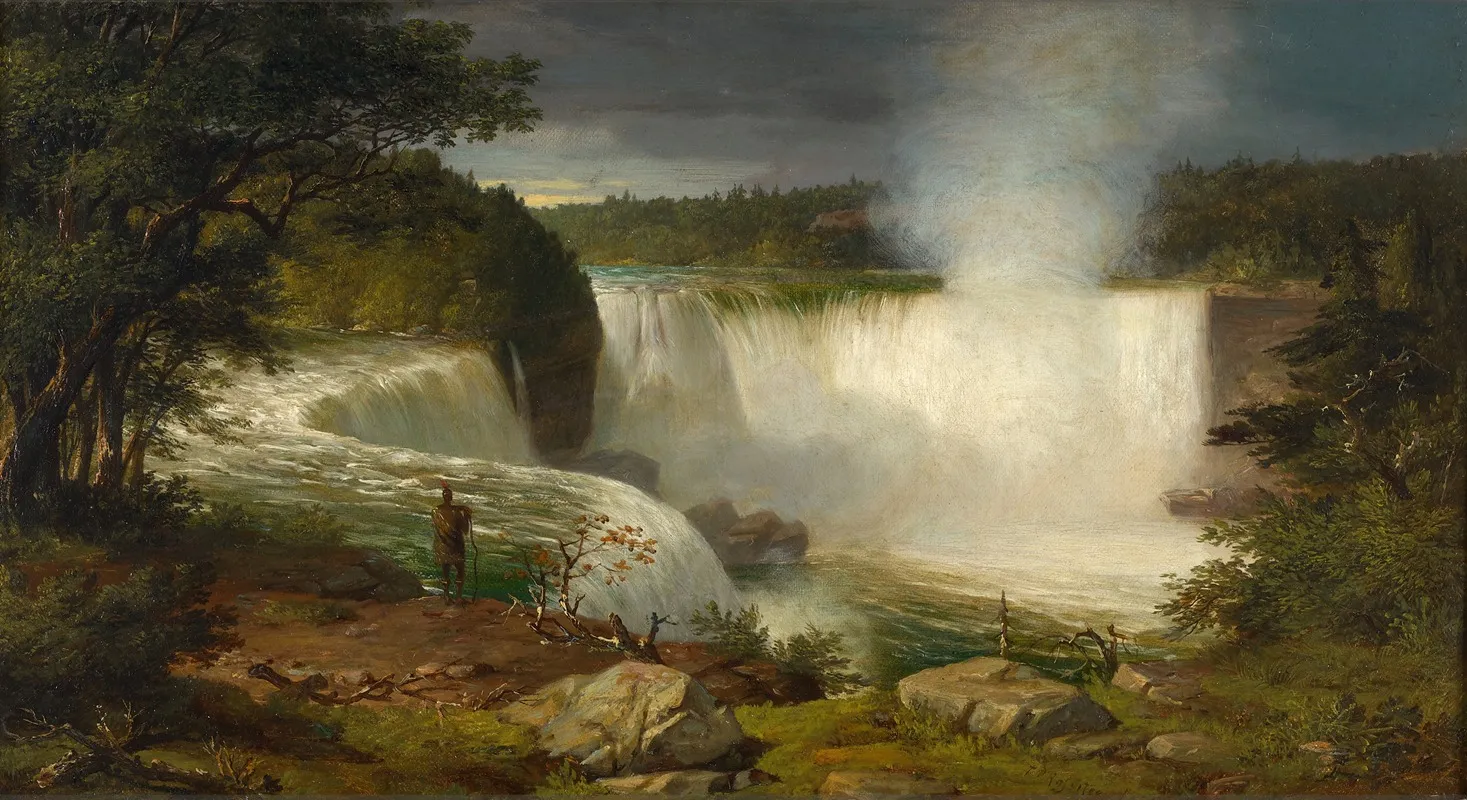 Niagara Falls 10 Wall Art by Thomas Prichard Rossiter - High-Resolution Digital Print