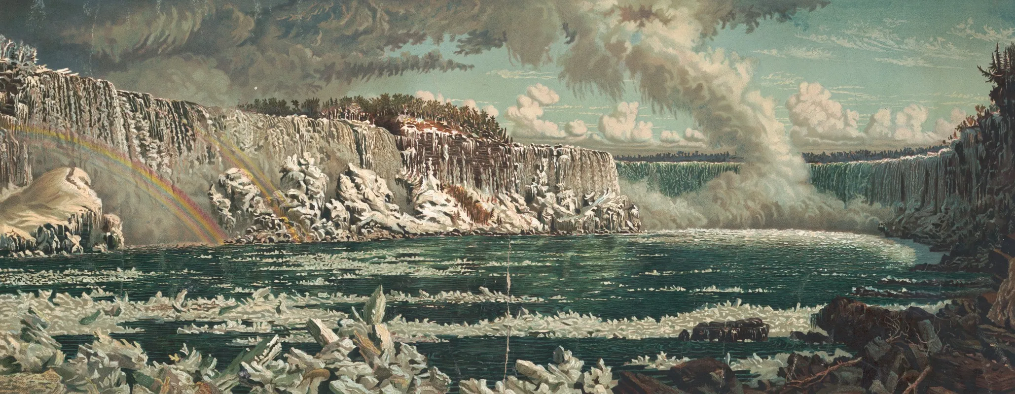 Niagara Falls In Winter