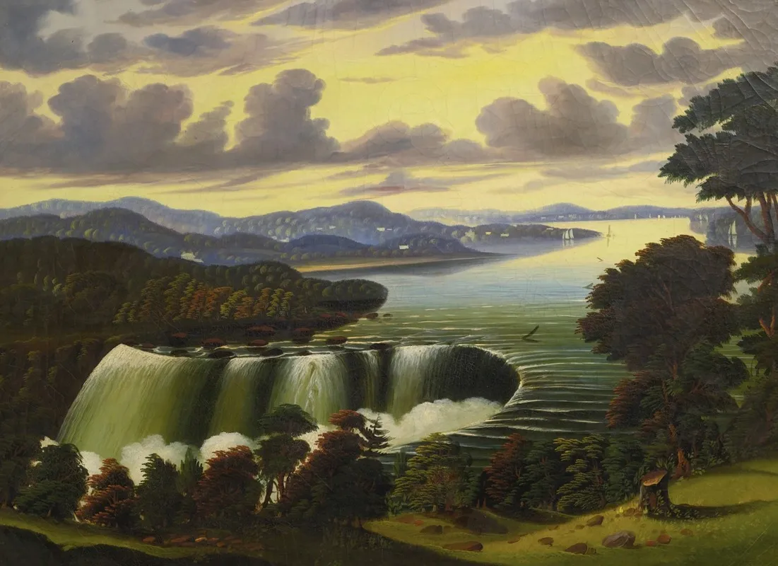 Niagara Falls Viewed From Goat Island