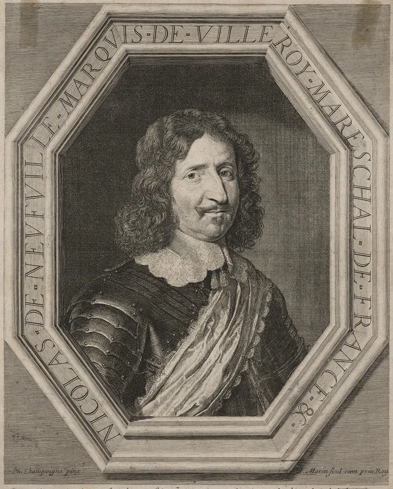 Nicolas De Neufville Marquis Of Villeroy Marshall Of France C