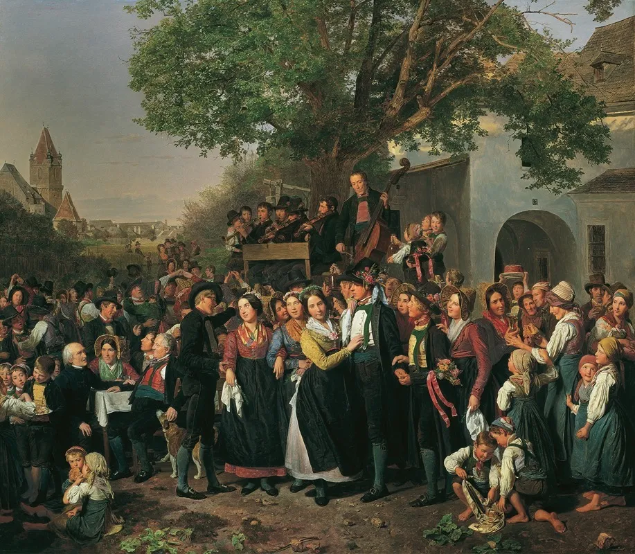Niederosterreichische Bauernhochzeit