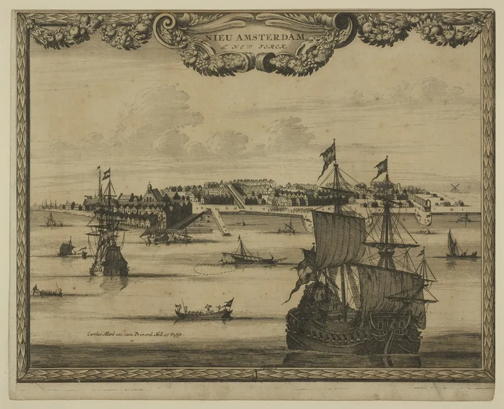 Nieu Amsterdam At New Yorck Wall Art by Thomas Doesburgh - High-Resolution Digital Print