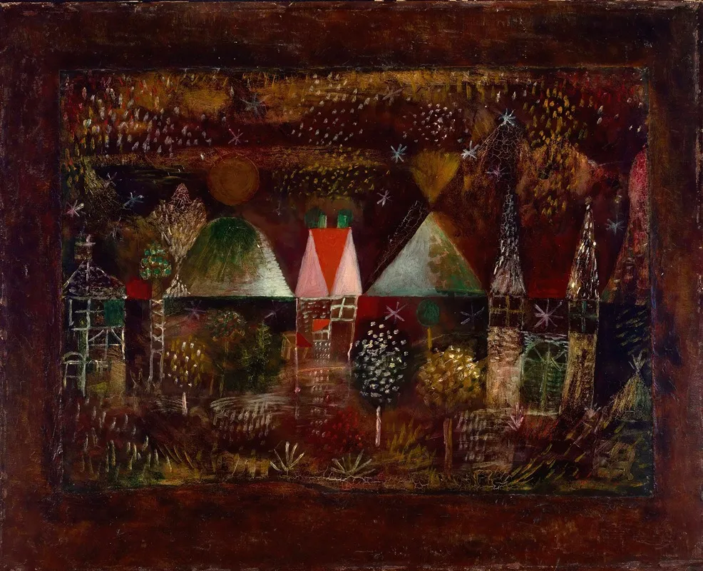 Night Feast Wall Art by Paul Klee - High-Resolution Digital Print