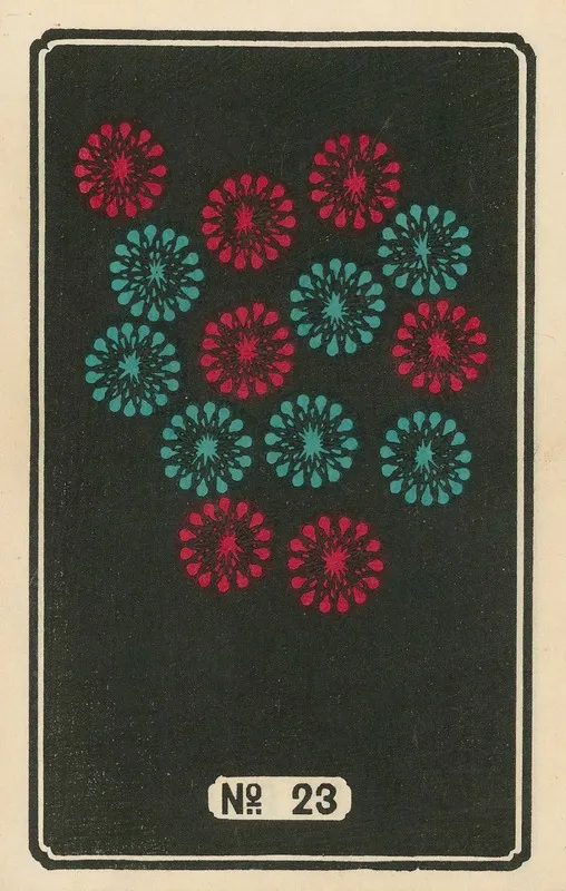 Night Fireworks No 23 Wall Art by Jinta Hirayama - High-Resolution Digital Print