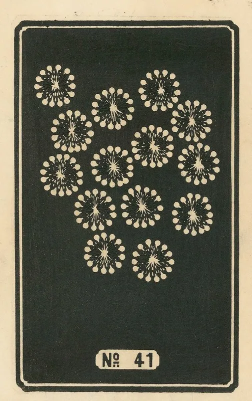 Night Fireworks No 41 Wall Art by Jinta Hirayama - High-Resolution Digital Print