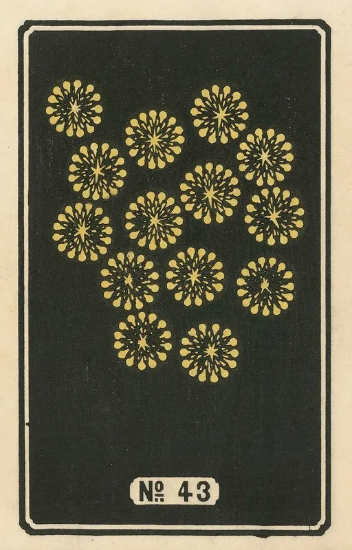 Night Fireworks No 43 Wall Art by Jinta Hirayama - High-Resolution Digital Print