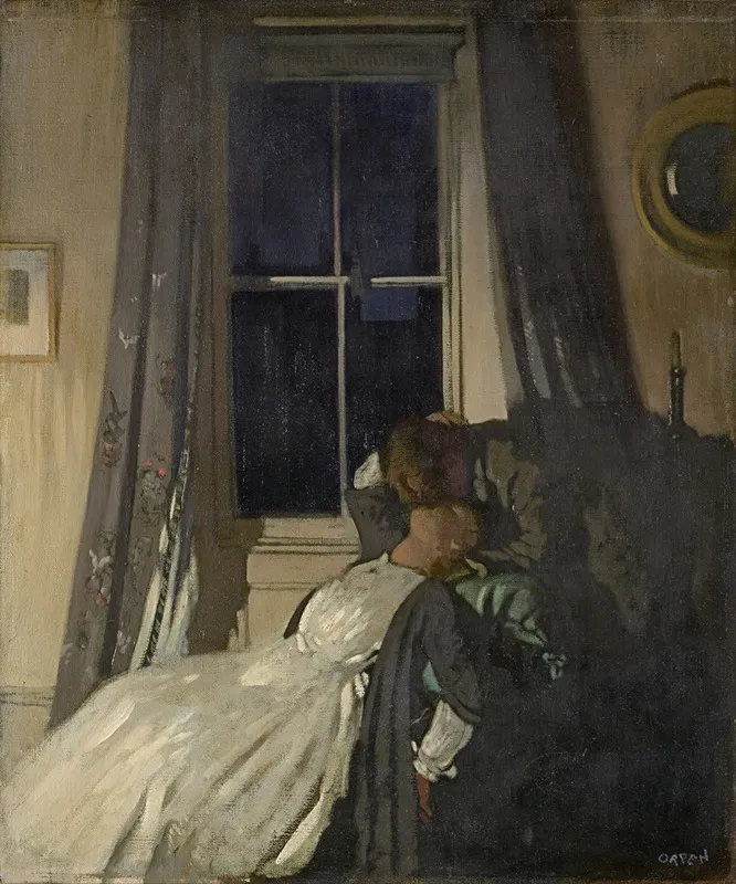 Night No 2 Wall Art by William Orpen - High-Resolution Digital Print