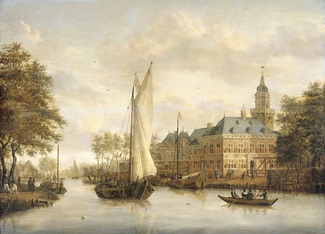 Nijenrode Castle On The Vecht Near Breukelen