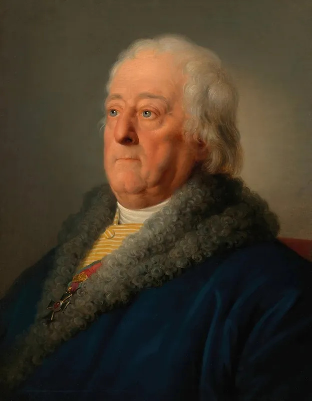 Nikolaus Josef Freiherr Von Jacquin Botaniker Und Chemiker Wall Art by Joseph Krafft - High-Resolution Digital Print