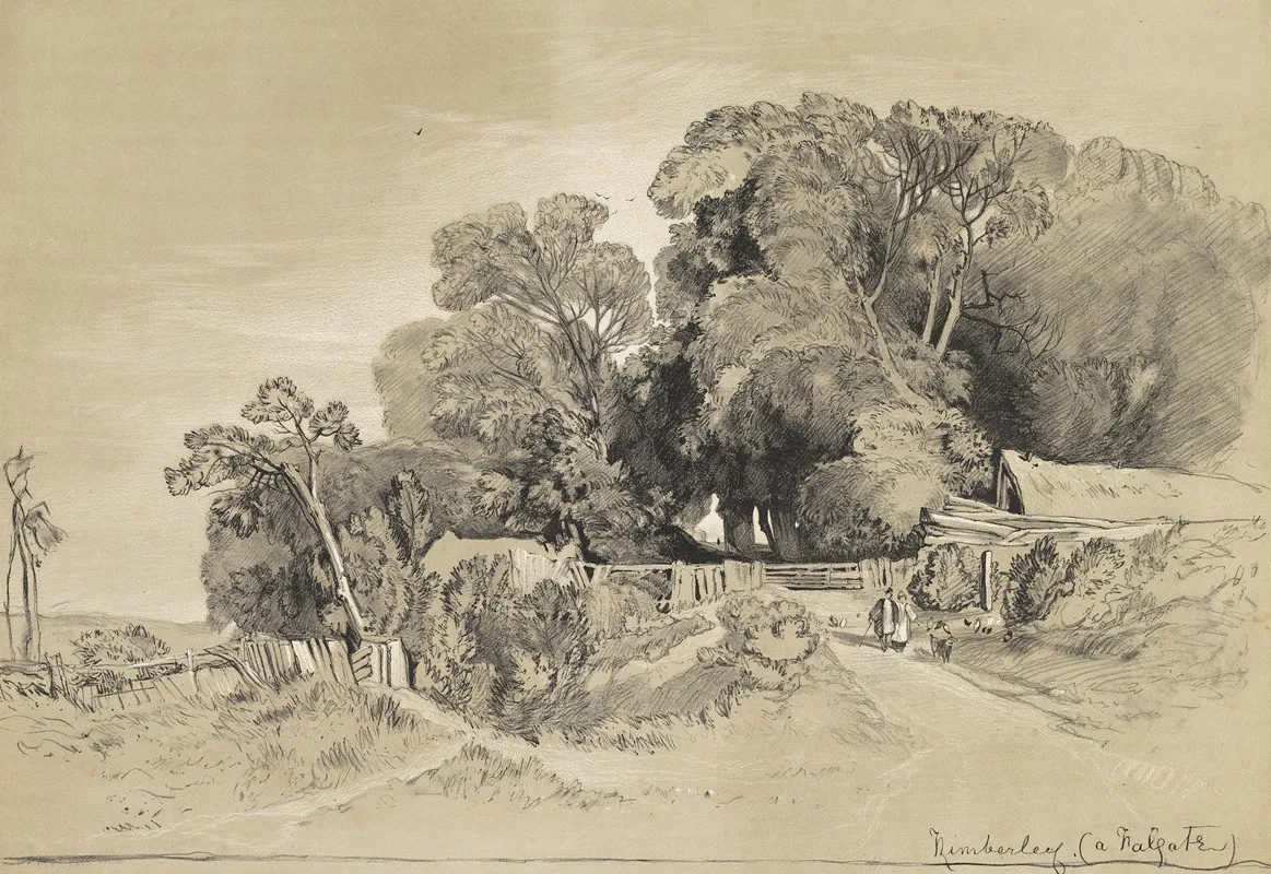 Nimberley A Nalgater Wall Art by Miles Edmund Cotman - High-Resolution Digital Print