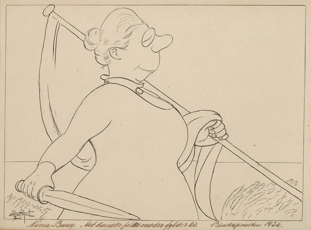 Nina Bang As The Mother Of The Danish People