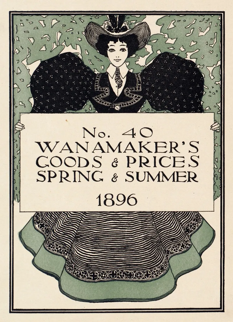 No 40 Wanamakers Goods Prices Spring And Summer 1896