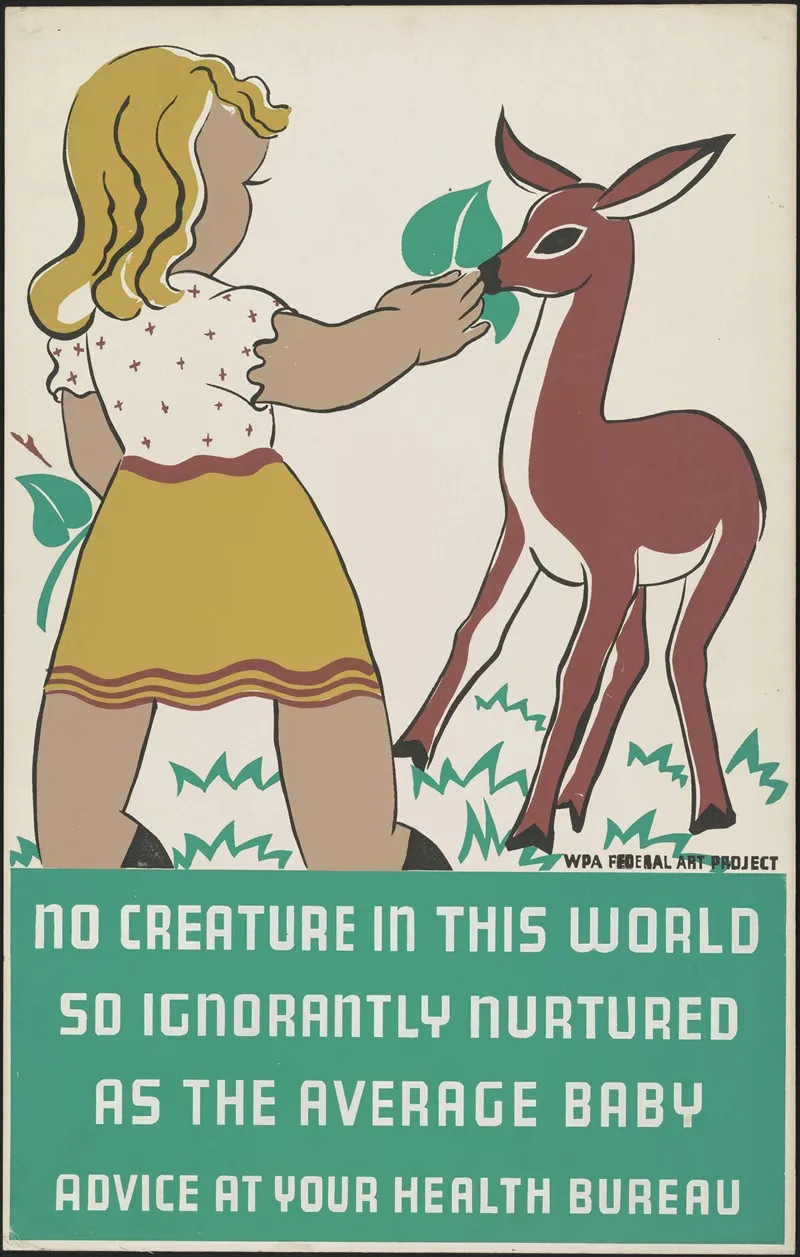 No Creature In This World So Ignorantly Nurtured As The Average Baby Wall Art by Erik Hans Krause - High-Resolution Digital Print