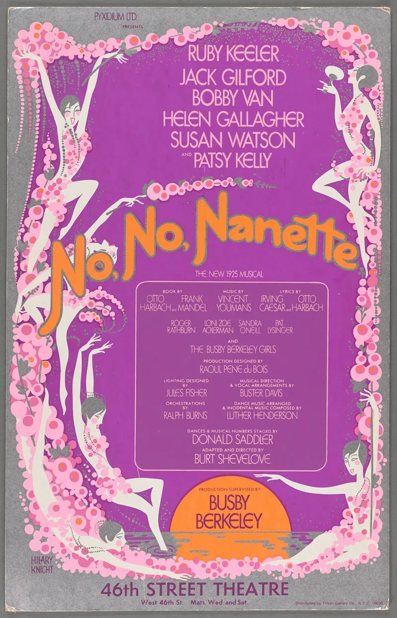 No No Nanette Wall Art by Hilary Knight - High-Resolution Digital Print