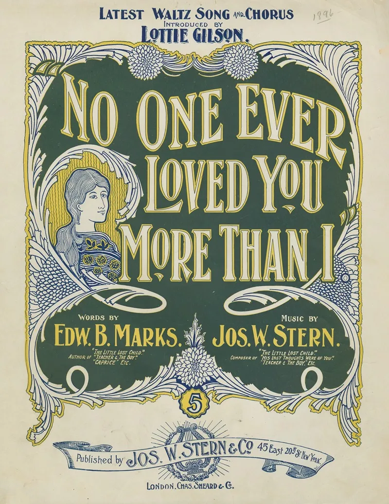 No One Ever Loved You More Than I 2 Wall Art by Anonymous - High-Resolution Digital Print