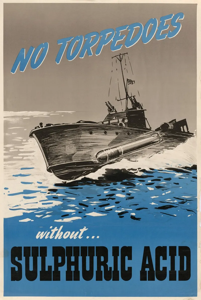 No Torpedoes Without Sulphuric Acid Wall Art by Anonymous - High-Resolution Digital Print