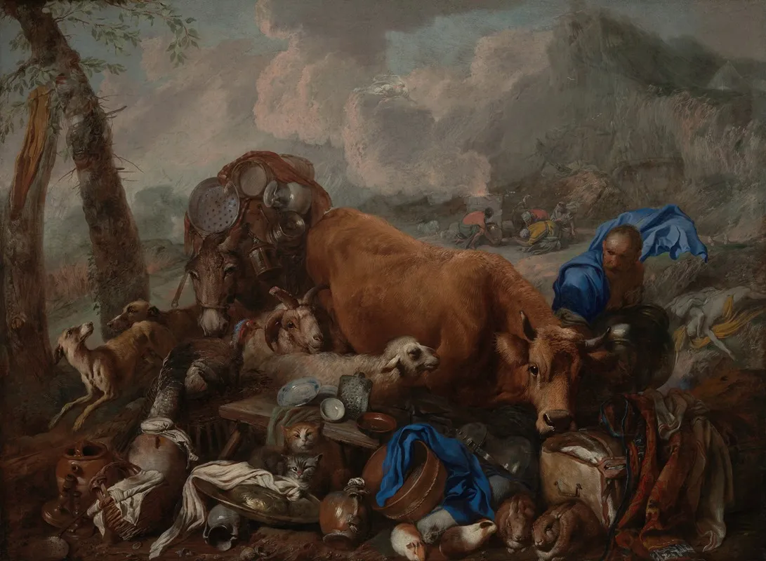 Noahs Sacrifice After The Deluge