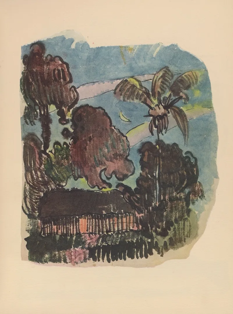 Noanoa Pl 15 Wall Art by Paul Gauguin - High-Resolution Digital Print