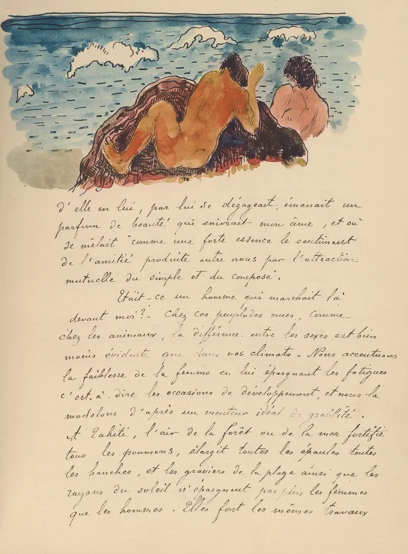Noanoa Pl 22 Wall Art by Paul Gauguin - High-Resolution Digital Print