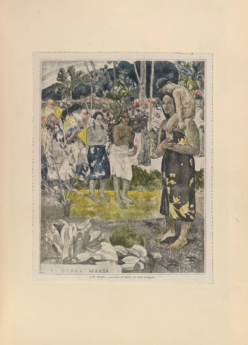 Noanoa Pl 25 Wall Art by Paul Gauguin - High-Resolution Digital Print
