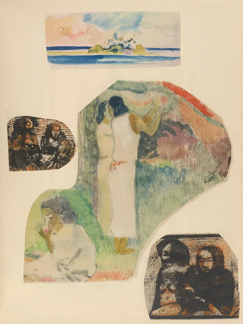 Noanoa Pl 33 Wall Art by Paul Gauguin - High-Resolution Digital Print