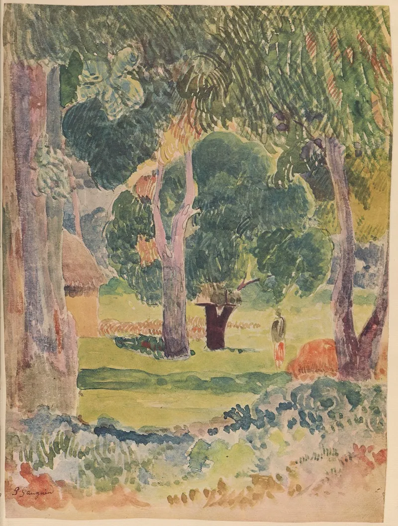 Noanoa Pl 35 Wall Art by Paul Gauguin - High-Resolution Digital Print