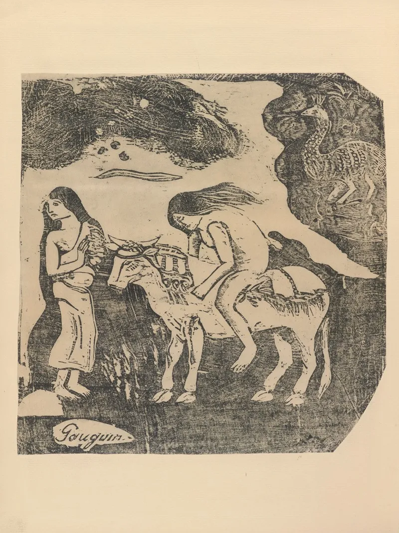 Noanoa Pl 41 Wall Art by Paul Gauguin - High-Resolution Digital Print