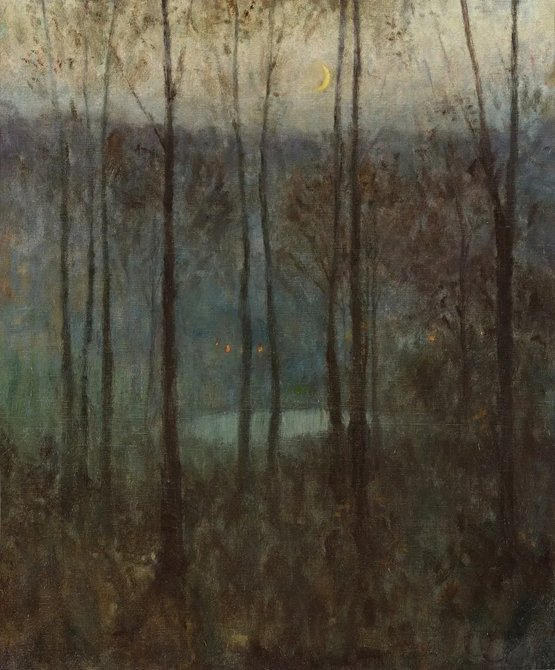 Nocturne Trees Wall Art by Edward Jean Steichen - High-Resolution Digital Print