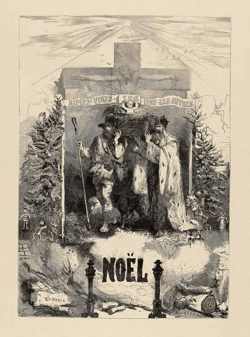 Noel 6 Wall Art by Edmond Morin - High-Resolution Digital Print