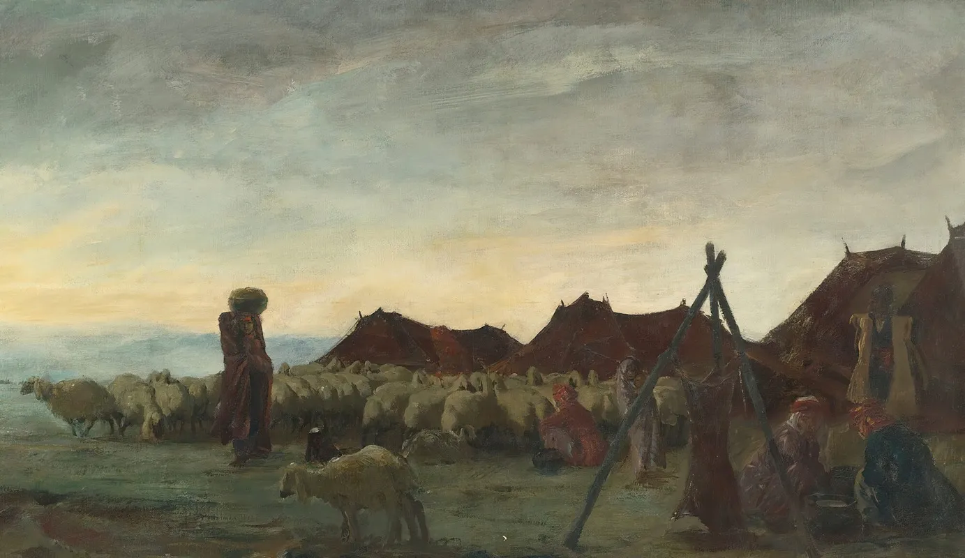 Nomads In The Region Of Meshed