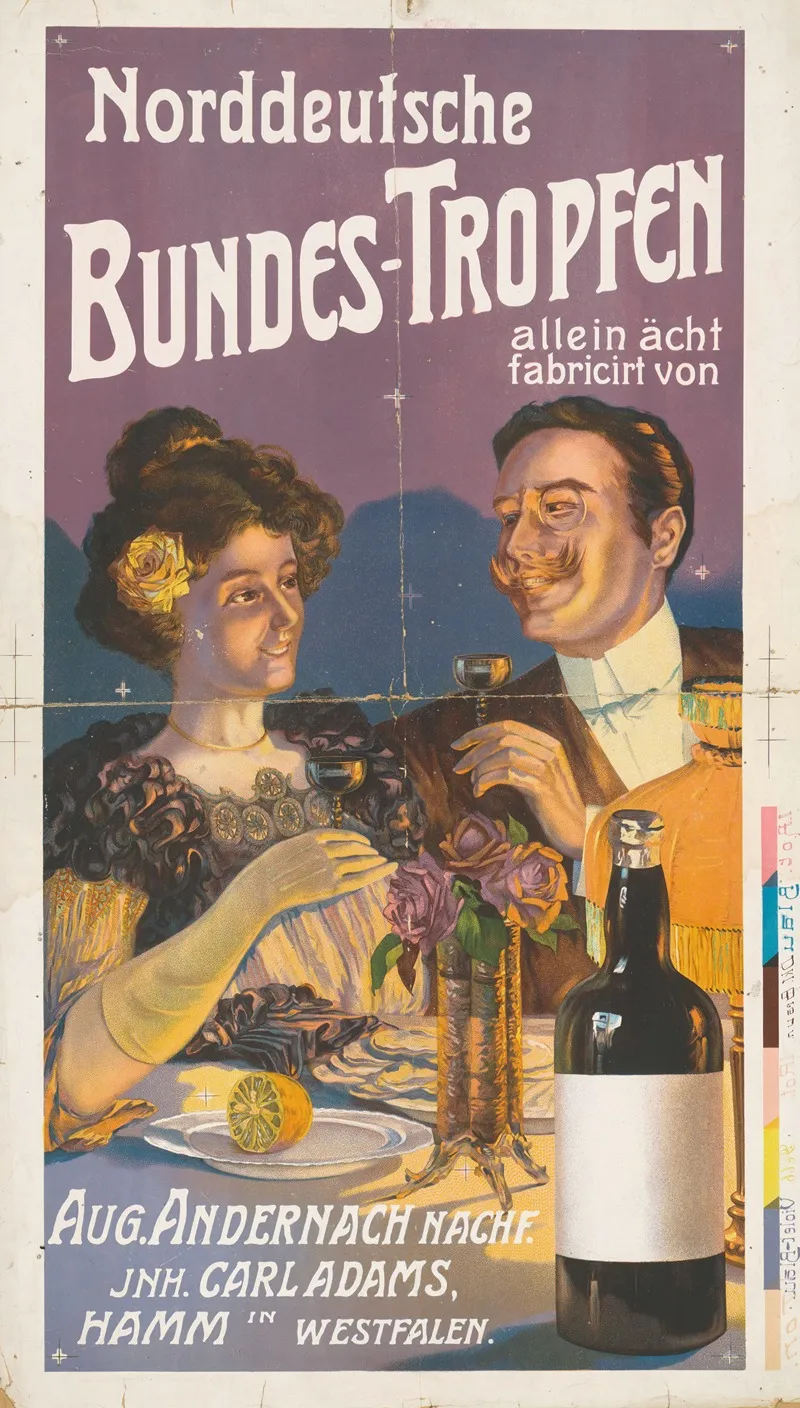 Norddeutsche Bundestropfen Andernach Nachfolger Carl Adams Hamm Westfalen