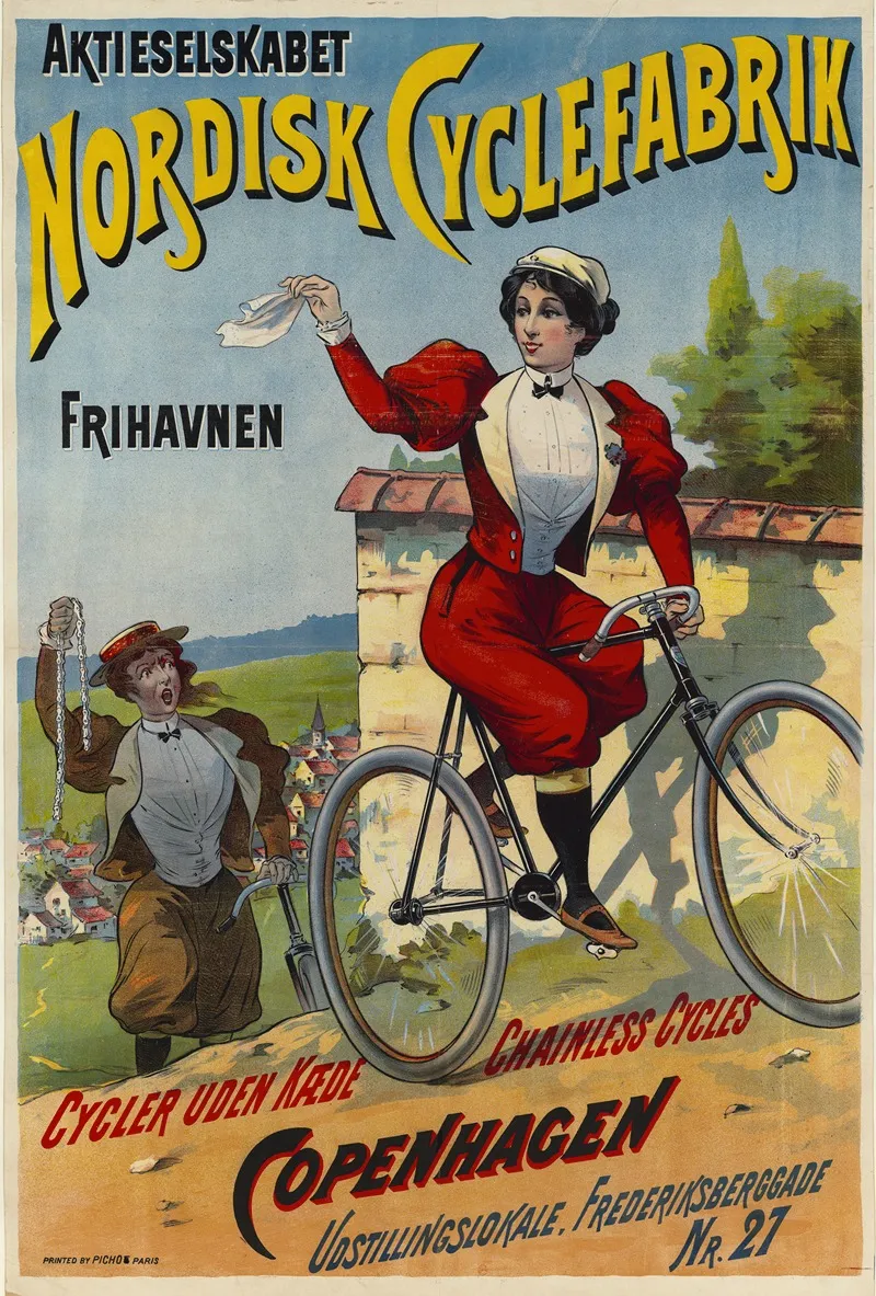 Nordisk Cyclefabrik Wall Art by Anonymous - High-Resolution Digital Print
