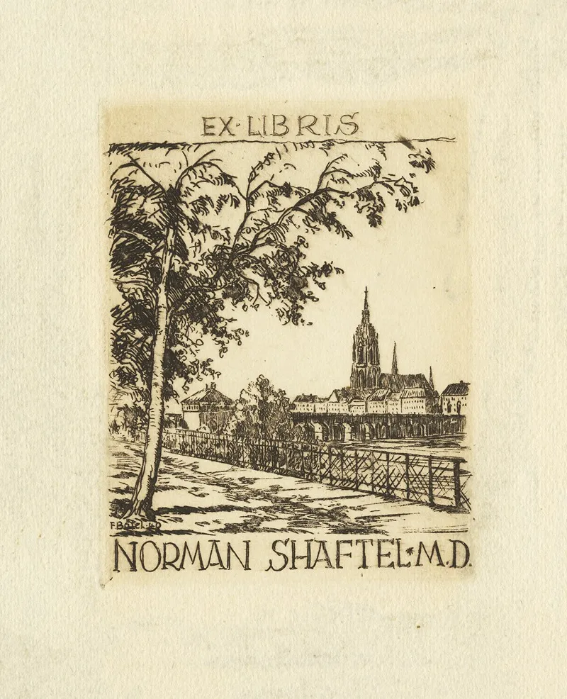 Norman Shaftel Wall Art by F. Bötel - High-Resolution Digital Print