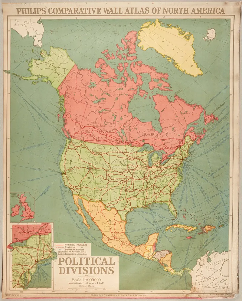 North America Political Divisions