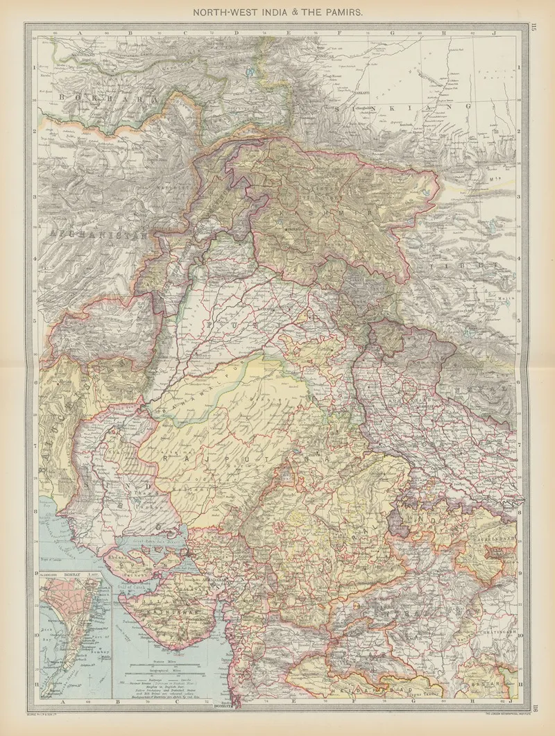 North West India And The Pamirs