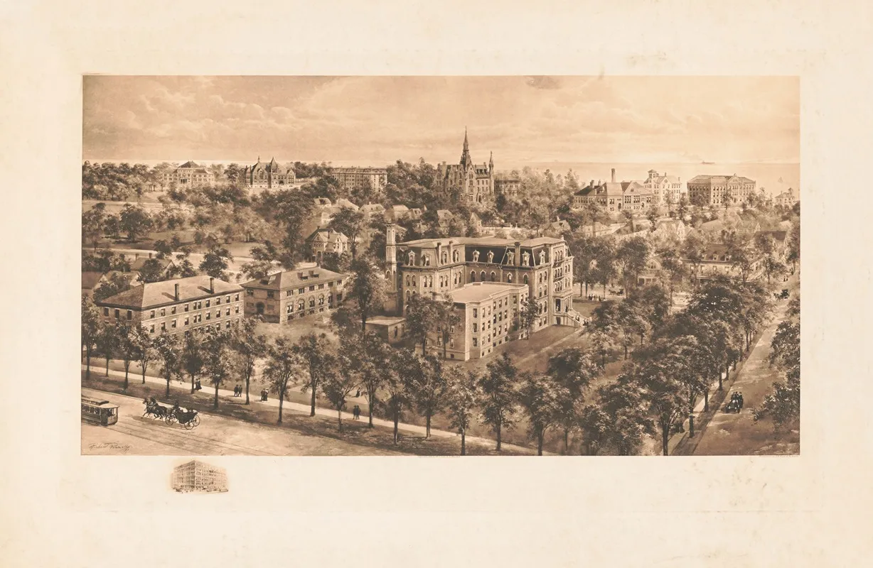 Northwestern University Wall Art by Richard Rummell - High-Resolution Digital Print