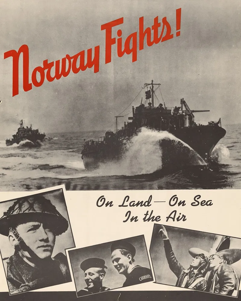 Norway Fights On Land On Sea In The Air