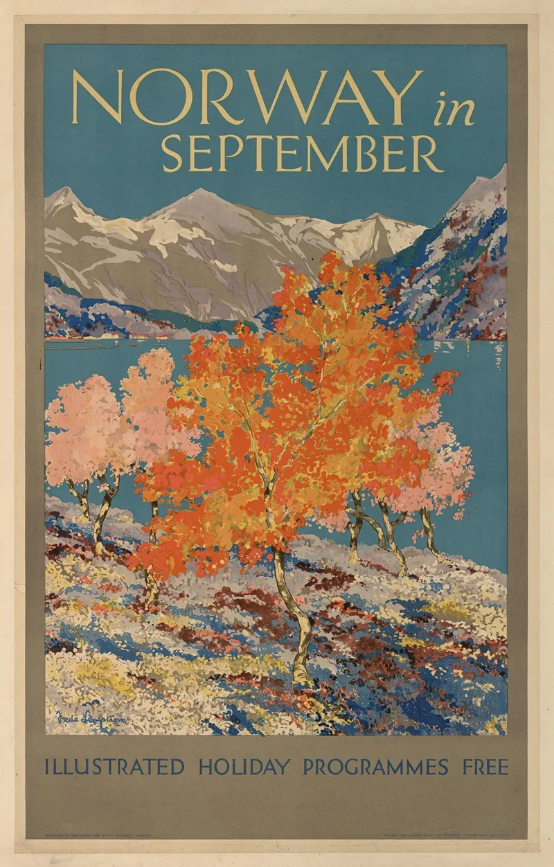 Norway In September Wall Art by Freda Lingstrom - High-Resolution Digital Print