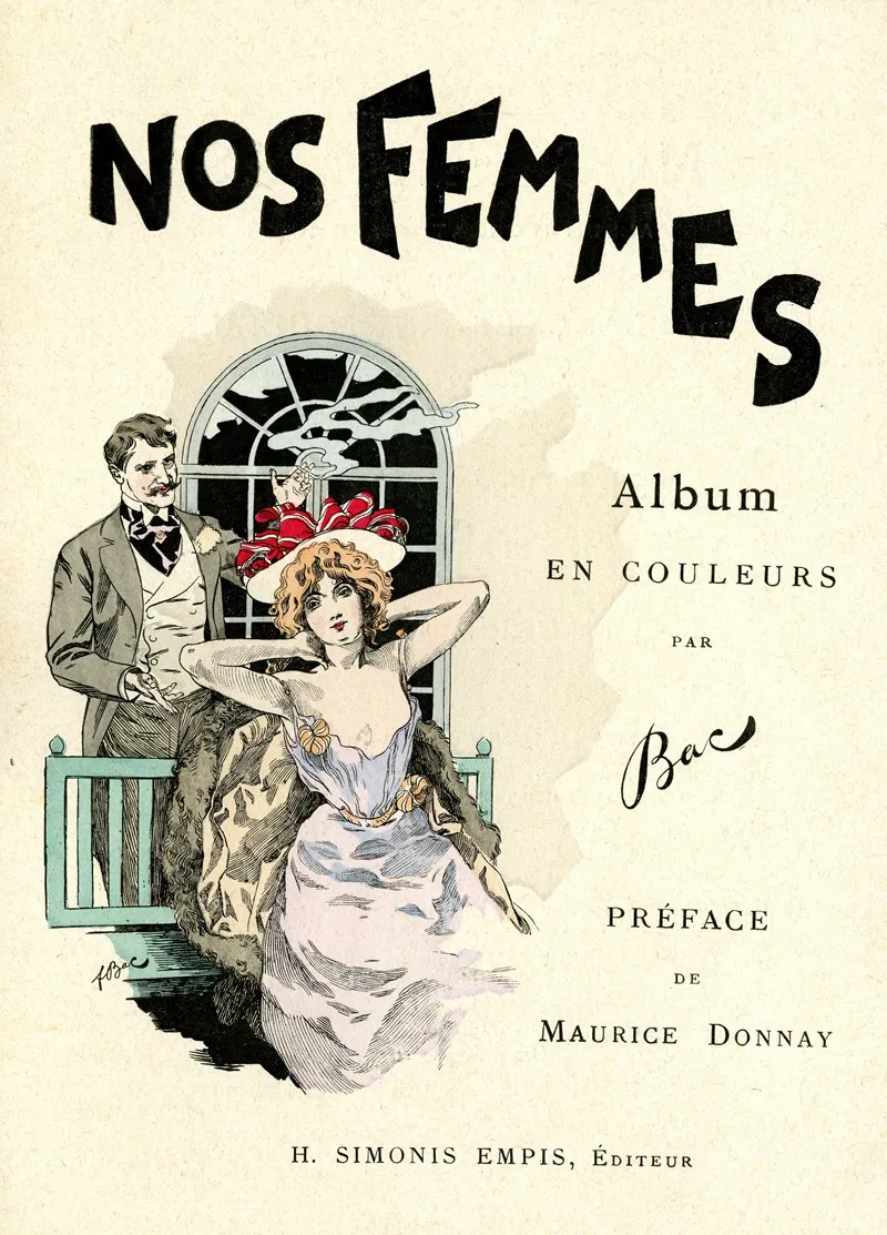 Nos Femmes 2 Wall Art by Ferdinand Bac - High-Resolution Digital Print