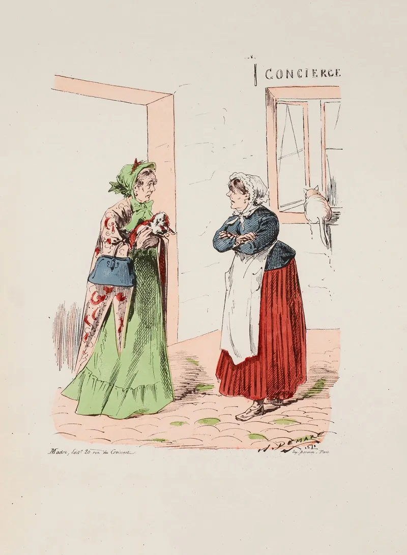 Nos Impots Par H Demare Justes Recriminations Wall Art by Henri Demare - High-Resolution Digital Print