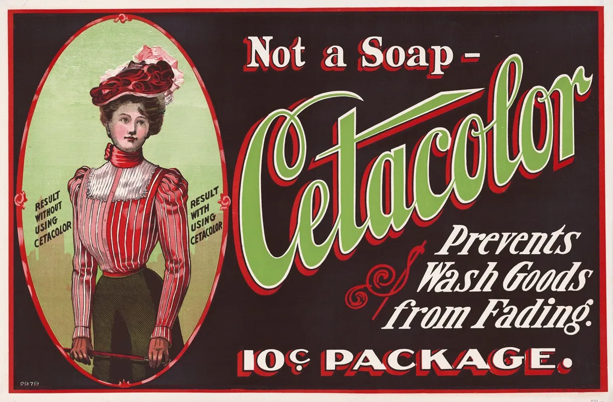 Not A Soap Cetacolor Prevents Wash Goods From Fading