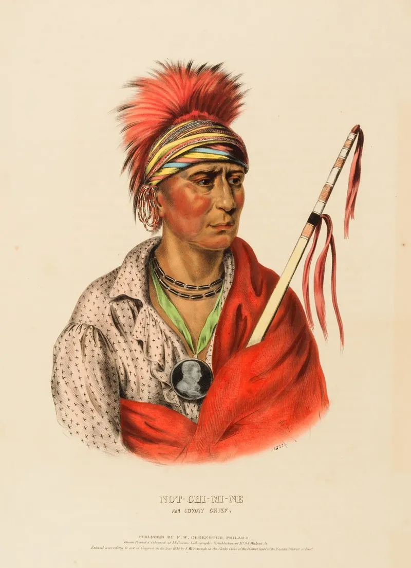 Not Chi Mi Ne An Ioway Chief