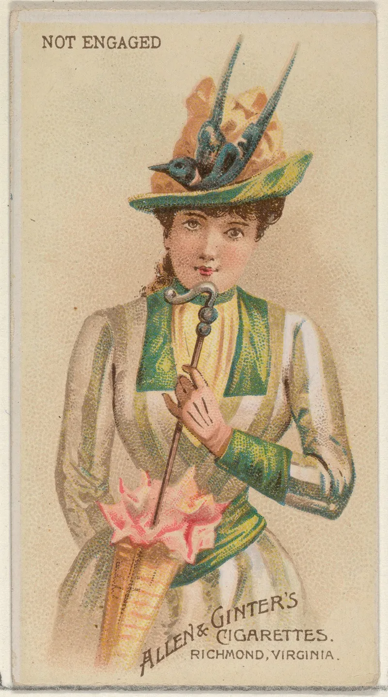 Not Engaged Wall Art by Allen &amp; Ginter - High-Resolution Digital Print