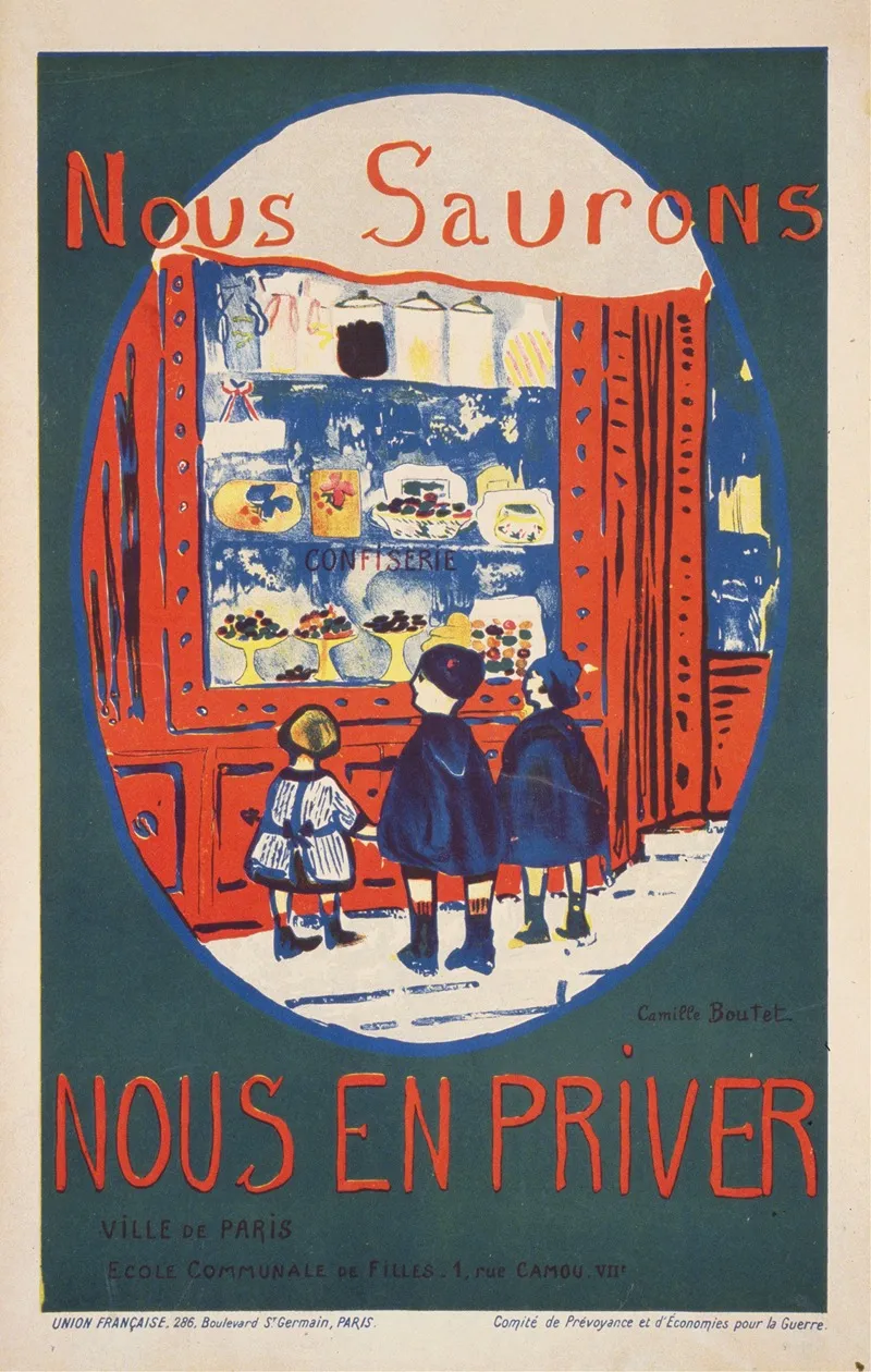 Nous Saurons Nous En Priver Wall Art by Camille Boutet - High-Resolution Digital Print