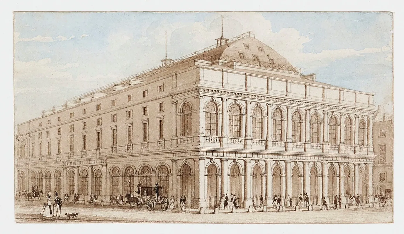 Nouveau Theatre Feydeau Salle Ventadour Wall Art by Thomas Talbot Bury - High-Resolution Digital Print