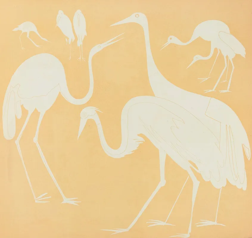 Nouvelles Images A Colorier Des Oiseaux Pl 14 Wall Art by Elena Pavlovna Gertik - High-Resolution Digital Print