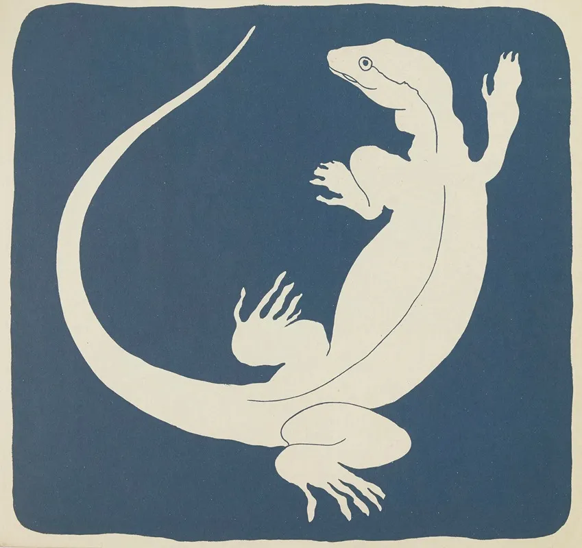 Nouvelles Images A Colorier Reptiles Pl 04 Wall Art by Elena Pavlovna Gertik - High-Resolution Digital Print