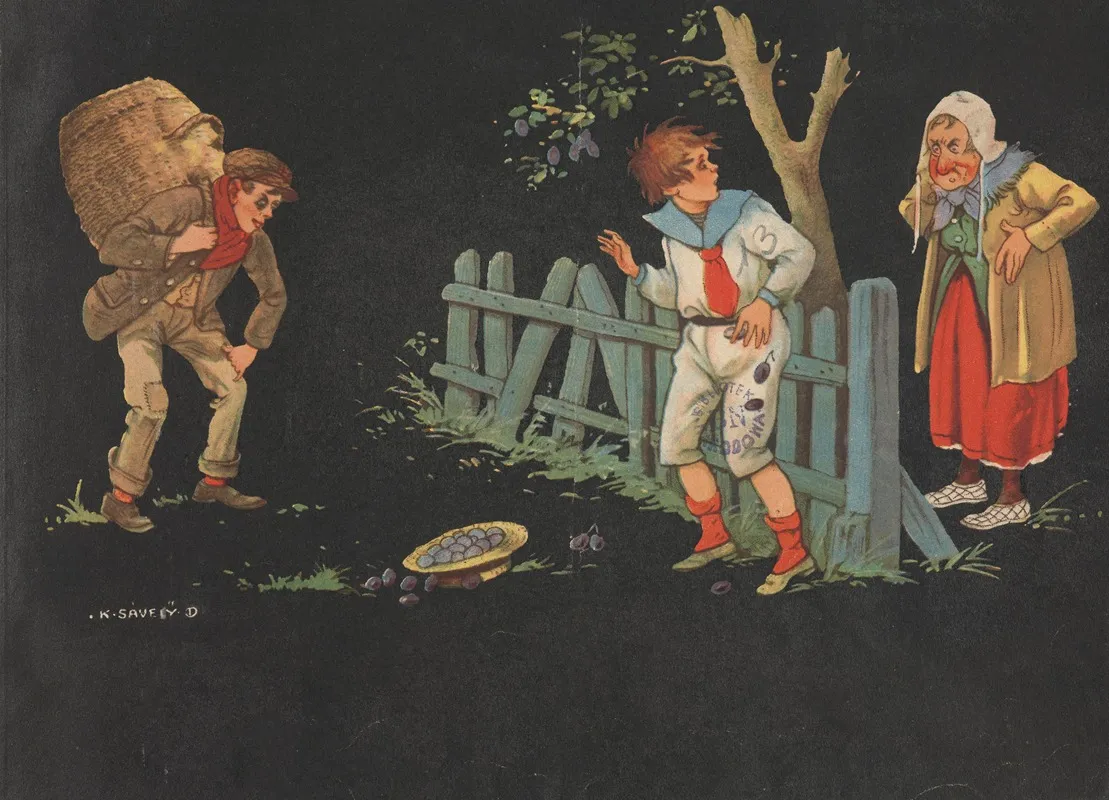 Nowe Przygody Janka Sowizdrzala Pl 05 Wall Art by Körtvélyesi Sávely Dezsõ - High-Resolution Digital Print
